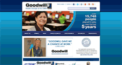 Desktop Screenshot of goodwillworks.org